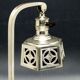 Art Nouveau silver-plated desk lamp, early 20th century