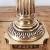 Pair of brass candlesticks