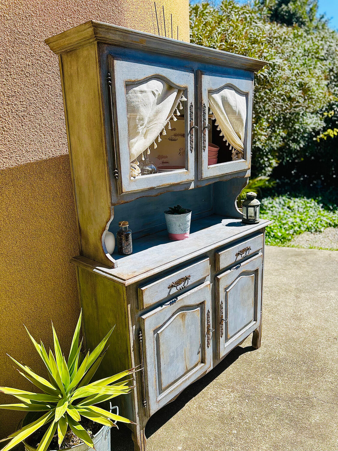 Patinated sideboard