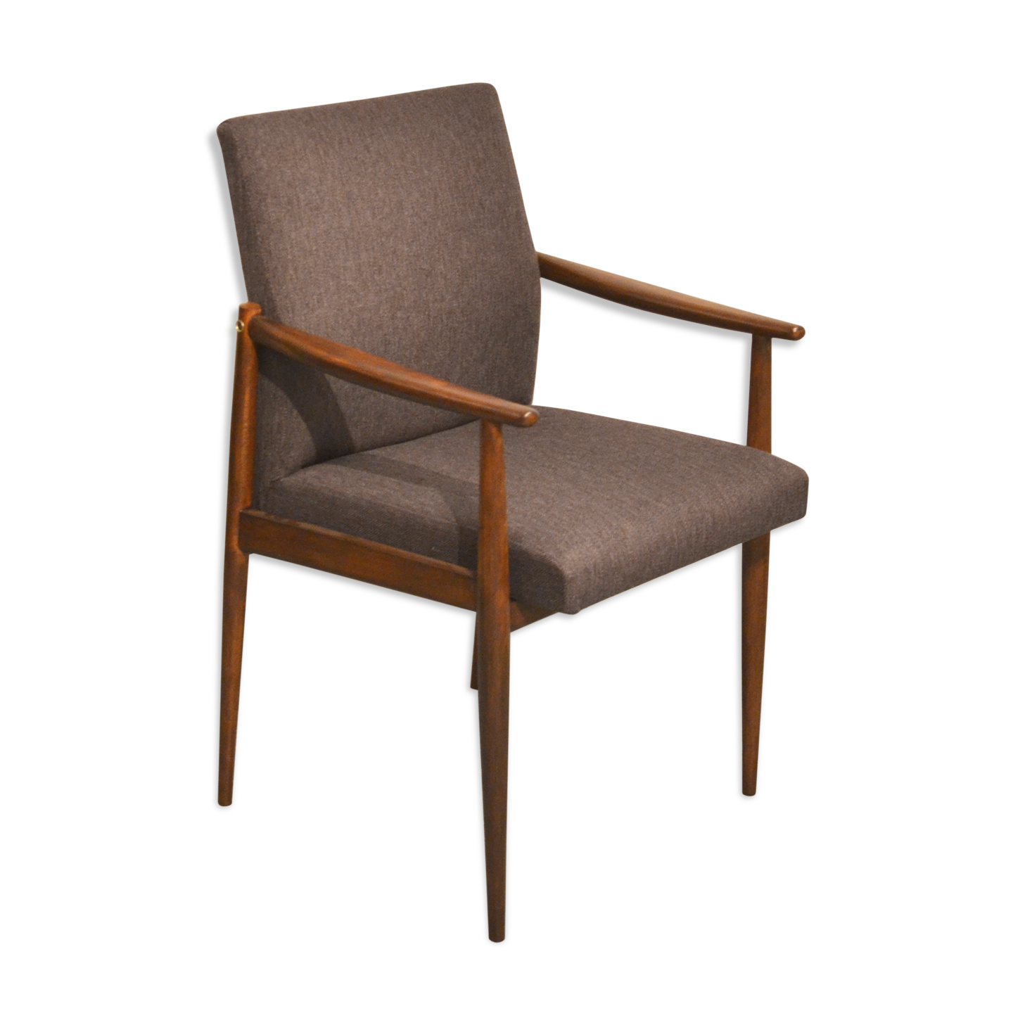 Fauteuil scandinave retapissé