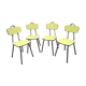 Yellow formica chairs