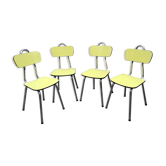 Yellow formica chairs