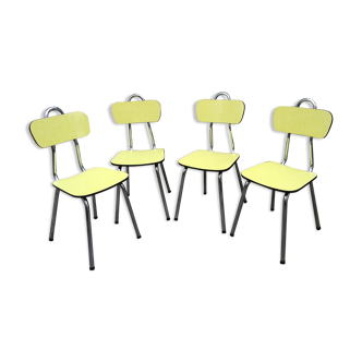 Yellow formica chairs