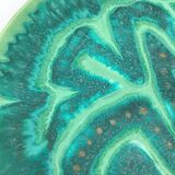 Decorated plate M.Lacoste Kergoel Quimper