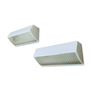 Paire d'appliques holophane