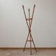 Handcrafted floor lamp in rope from the 60s and 70s