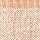 4x7 Salmon Beige Handmade Turkish Vintage Rug