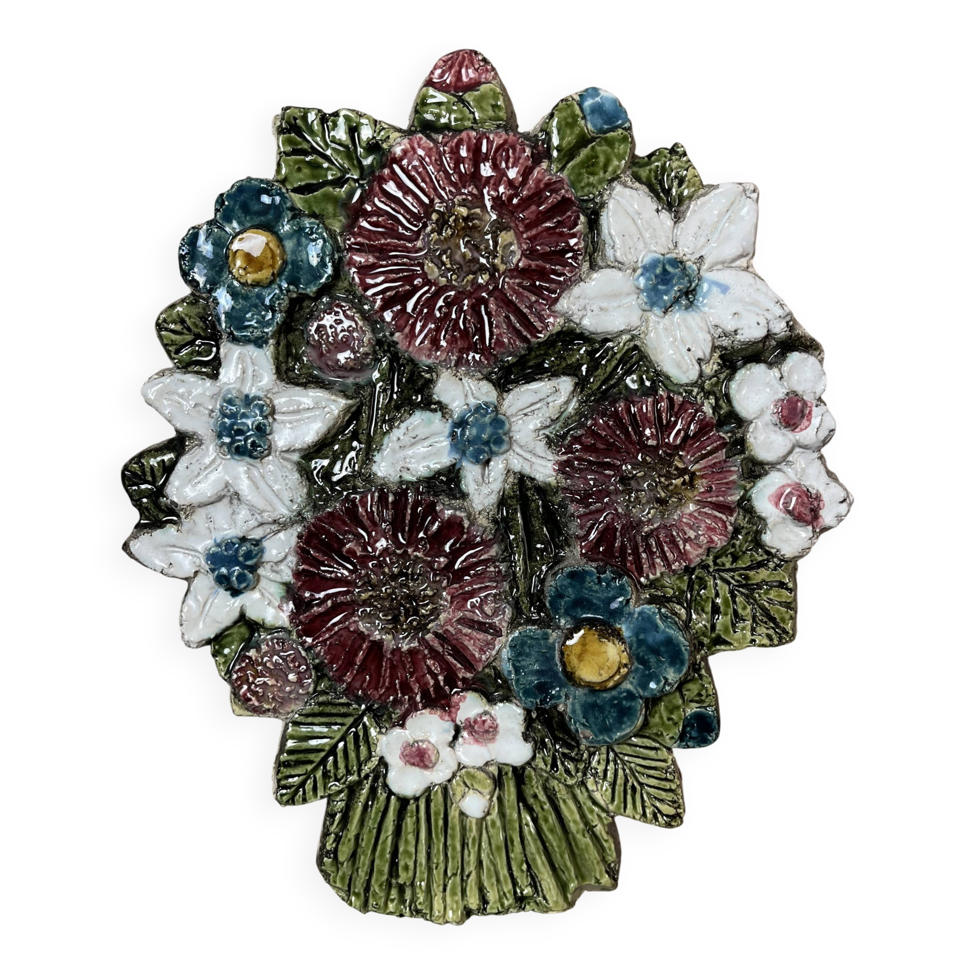 Ceramic wall decoration