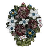 Ceramic wall decoration