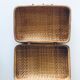 Vintage rattan valisette