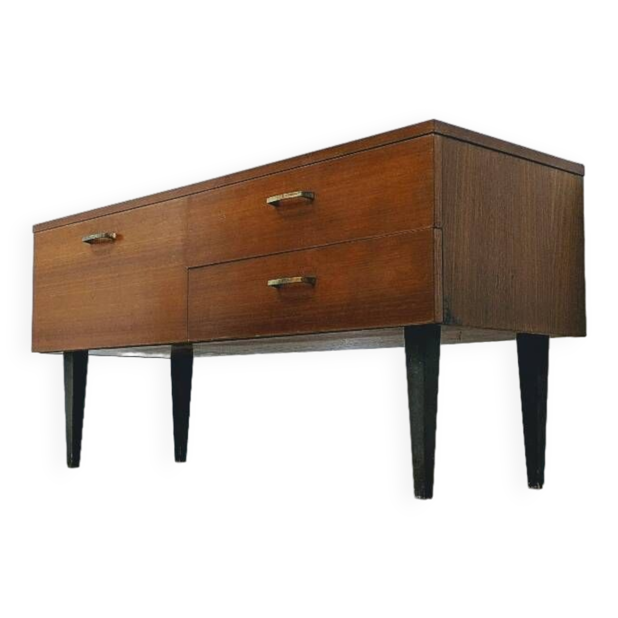 Vintage wooden sideboard / hi-fi TV storage unit