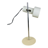 Vintage 60s white spotlight desk lamp
