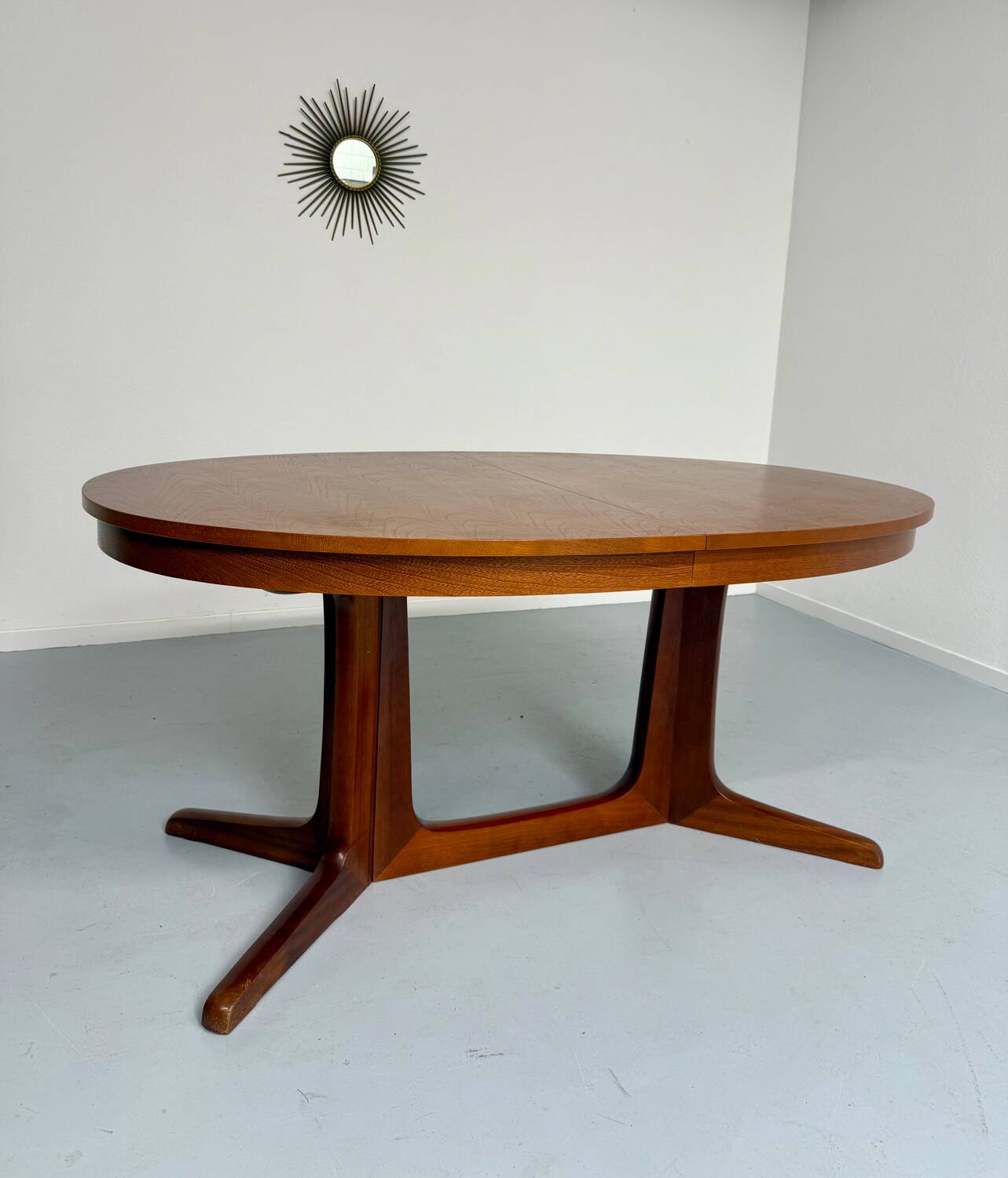 Baumann dining table in rosewood wood, 70s design