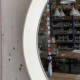 Contemporary mirror white frame