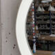 Contemporary mirror white frame