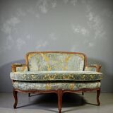 Vintage baroque two-seater canapé