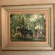Oil on cardboard, signed E. Wiethase, 1950