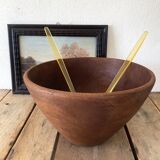XXL wooden salad bowl