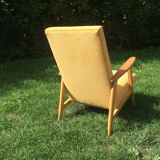 Vintage chair feet yellow compass - 60s
