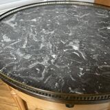 Old hot water bottle table