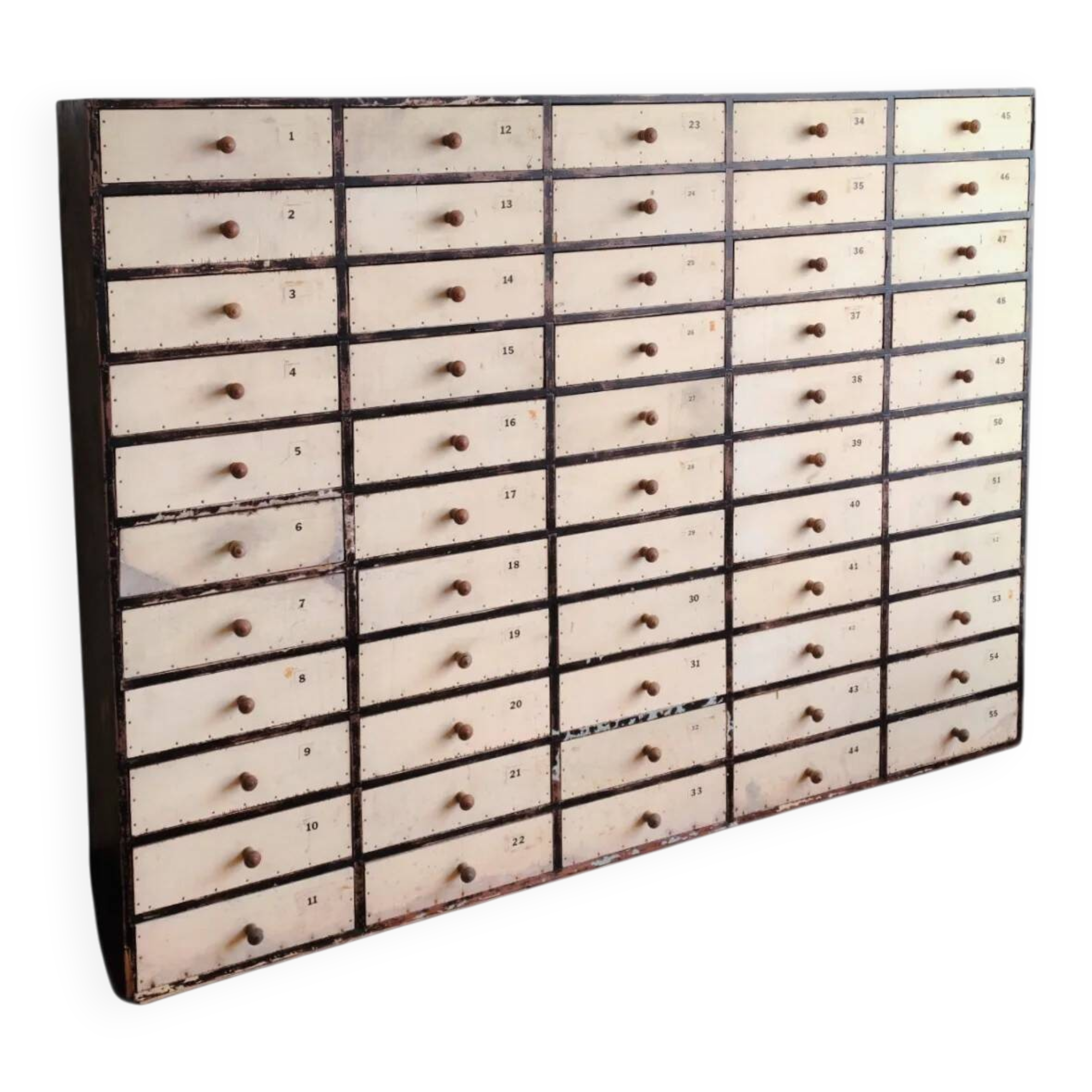 Workshop furniture, 55 drawers