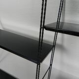 Vintage modular wall rack, wall unit, 1960s