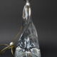 Large lamp foot 70s, crystal of St Louis