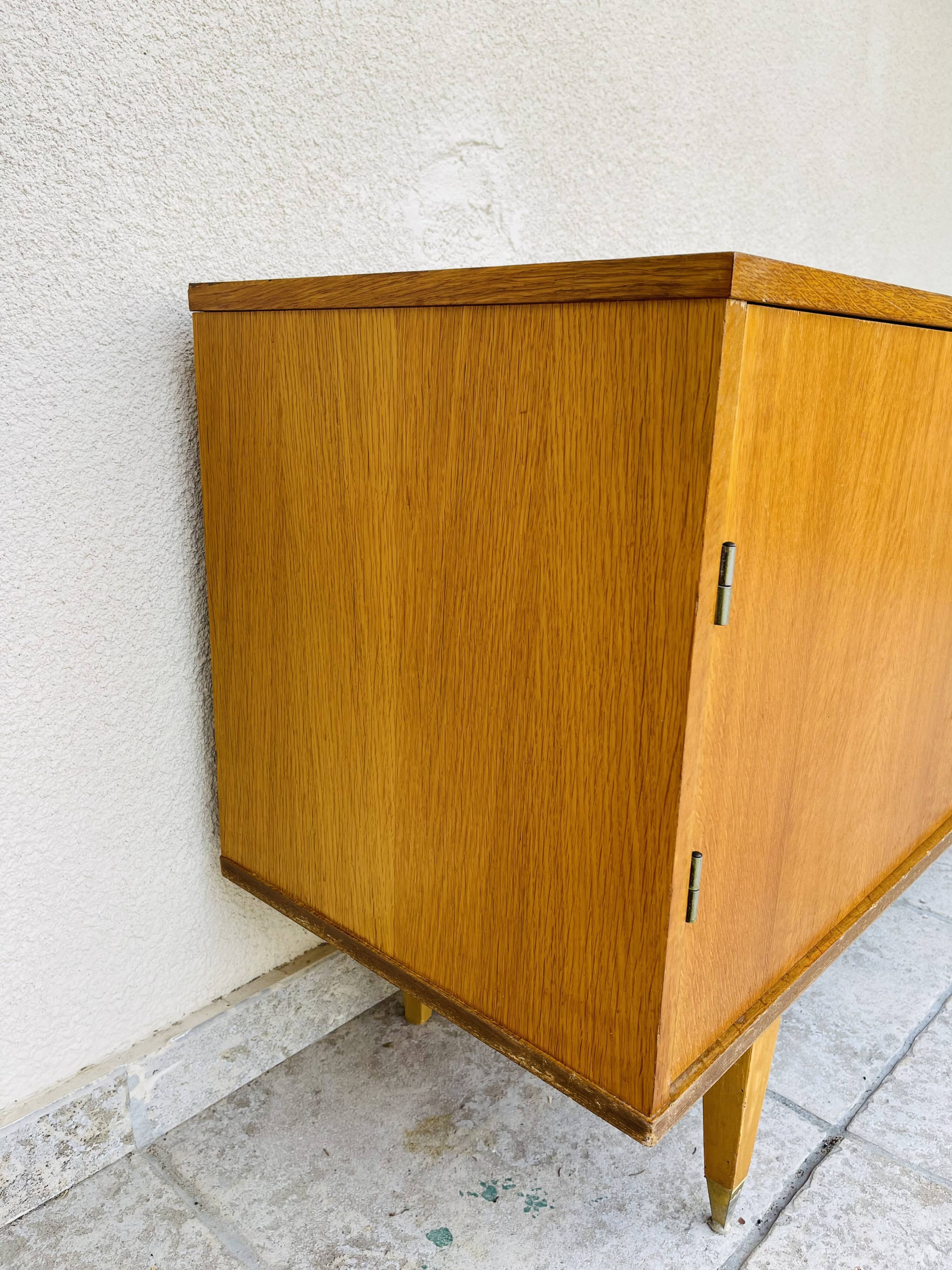 Vintage oak row 1960