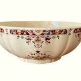 Antique Longchamp earthenware salad bowl