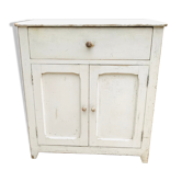 Buffet parisien blanc vintage