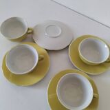 vintage cups and saucers set