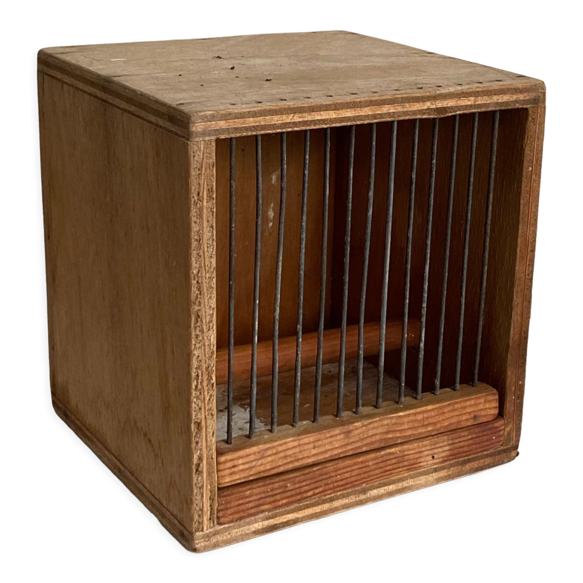 Wooden cage
