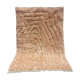 Mrirt carpet in camel/powder pink with textured abstract patterns.