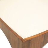 Paire de bouts de canapé ou tables basses en palissandre. Années 1970