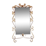 Miroir doré 40x75cm