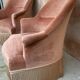 Paire de fauteuils crapaud