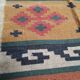 Kilim rug in jute and cotton. 125cm x 195cm