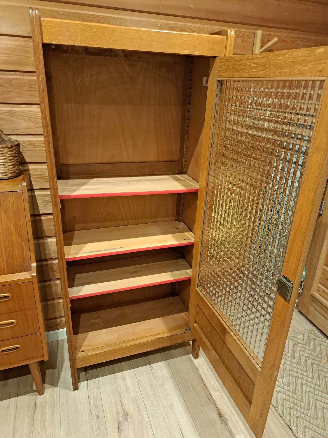 Vintage glass cabinet