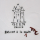Game model plate signed gien, hunting birds, quails