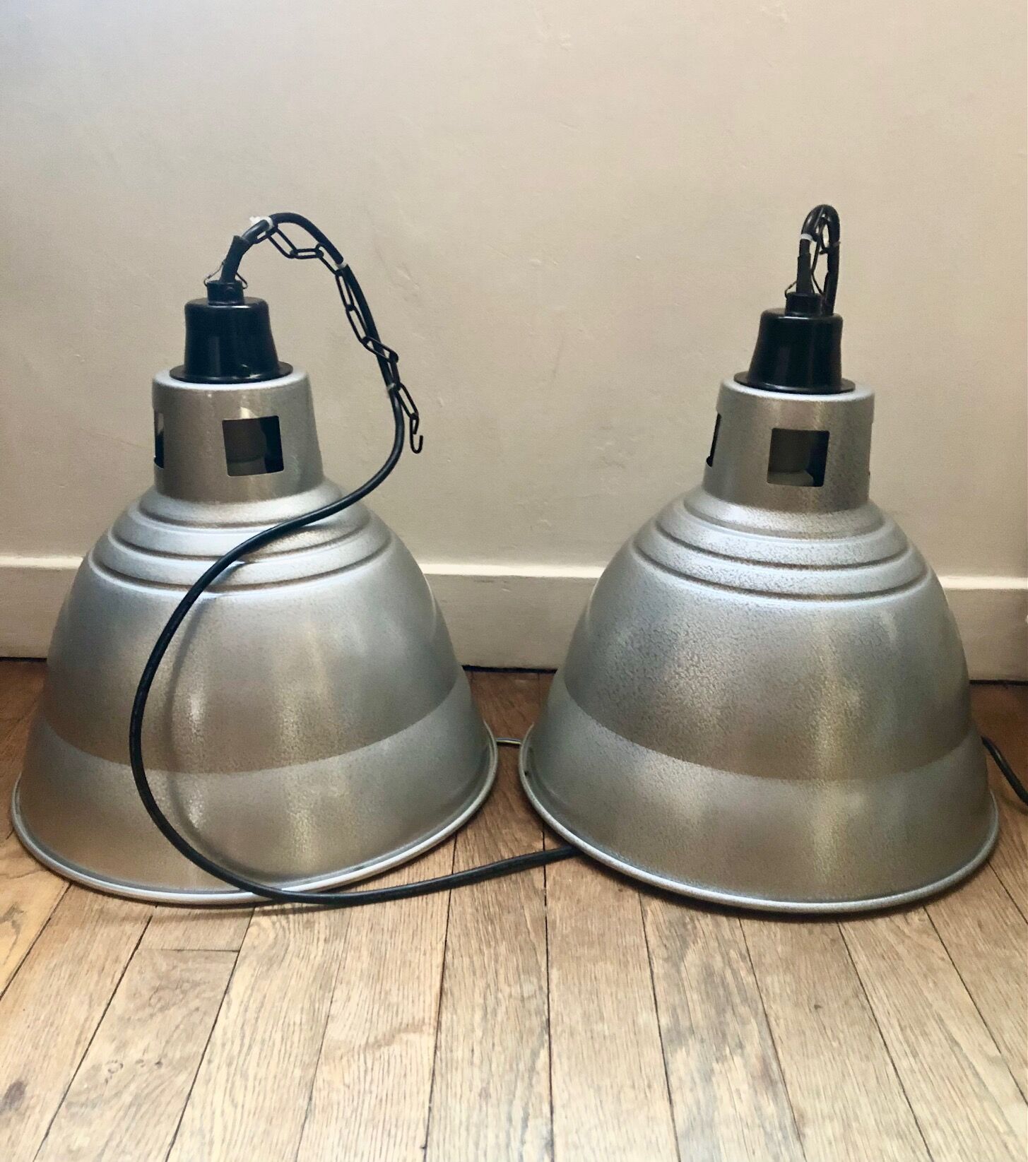 Paire de suspensions industrielles