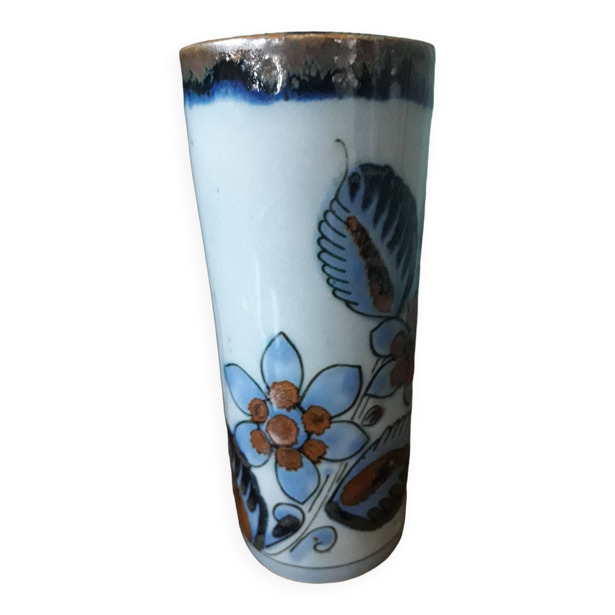 Vintage vase with original decor