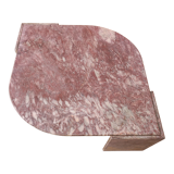 Teardrop Roche-Bobois marble coffee table