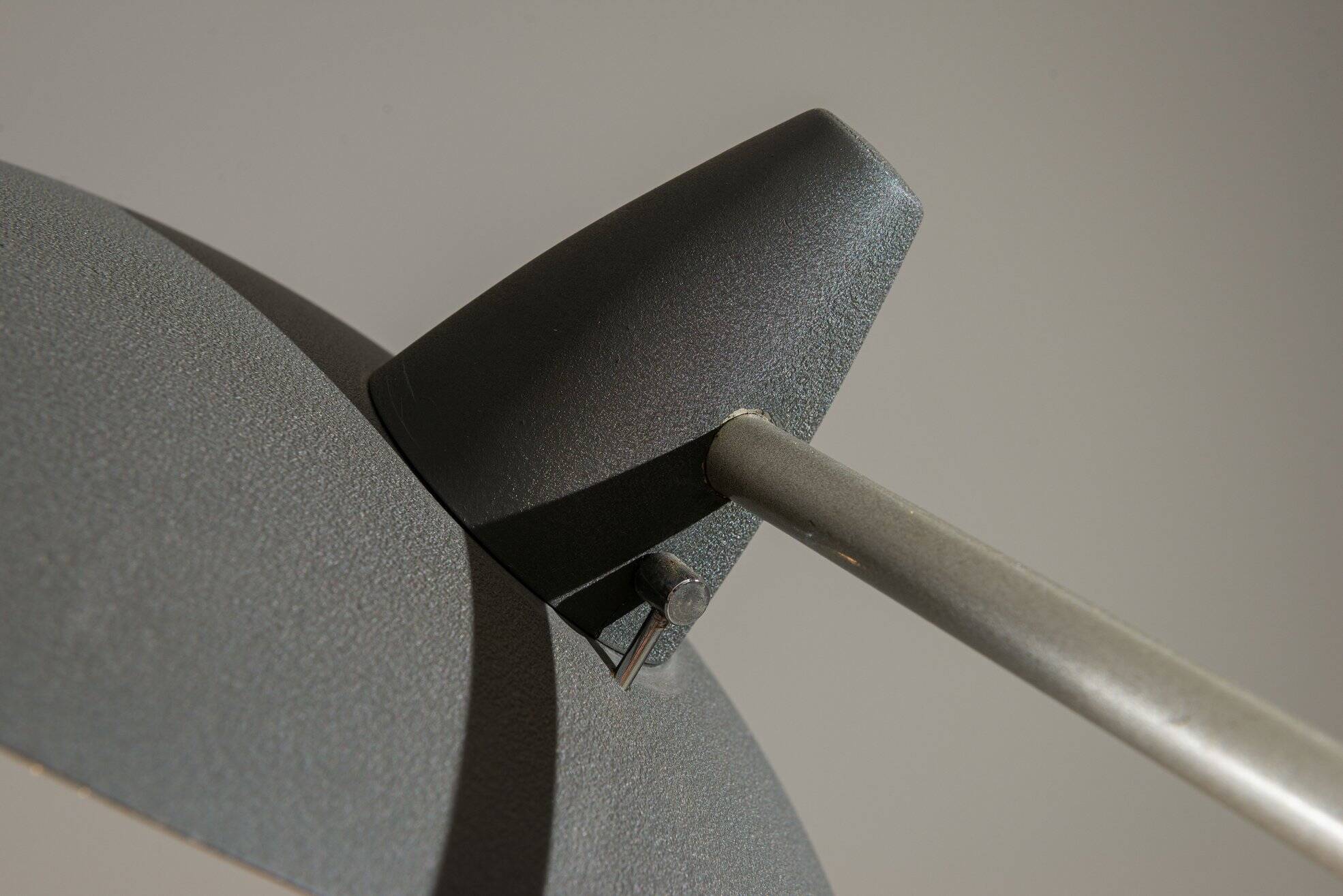 Mid Century floor lamp industrial design France 1980