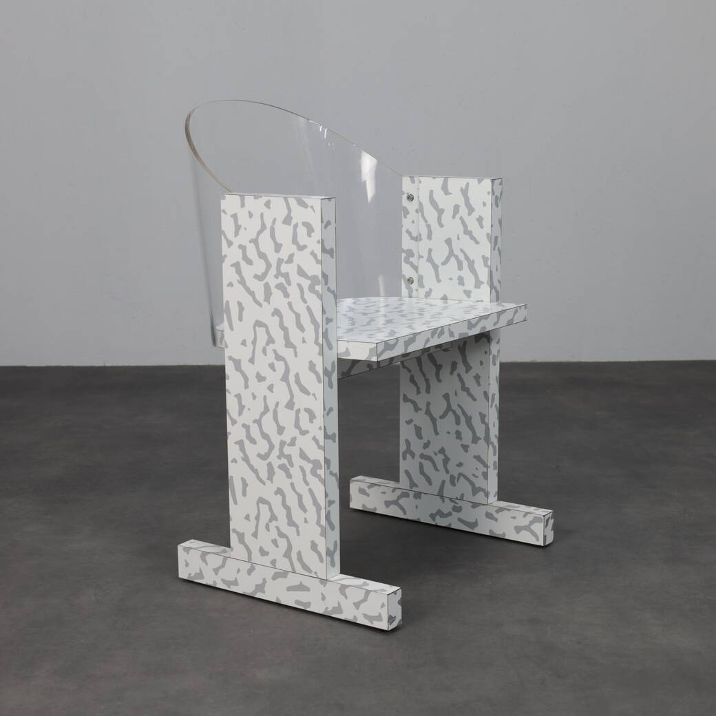 Teodora chair by Ettore Sottsass, 1986