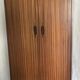 Scandinavian wardrobe vintage teak 1960-70's