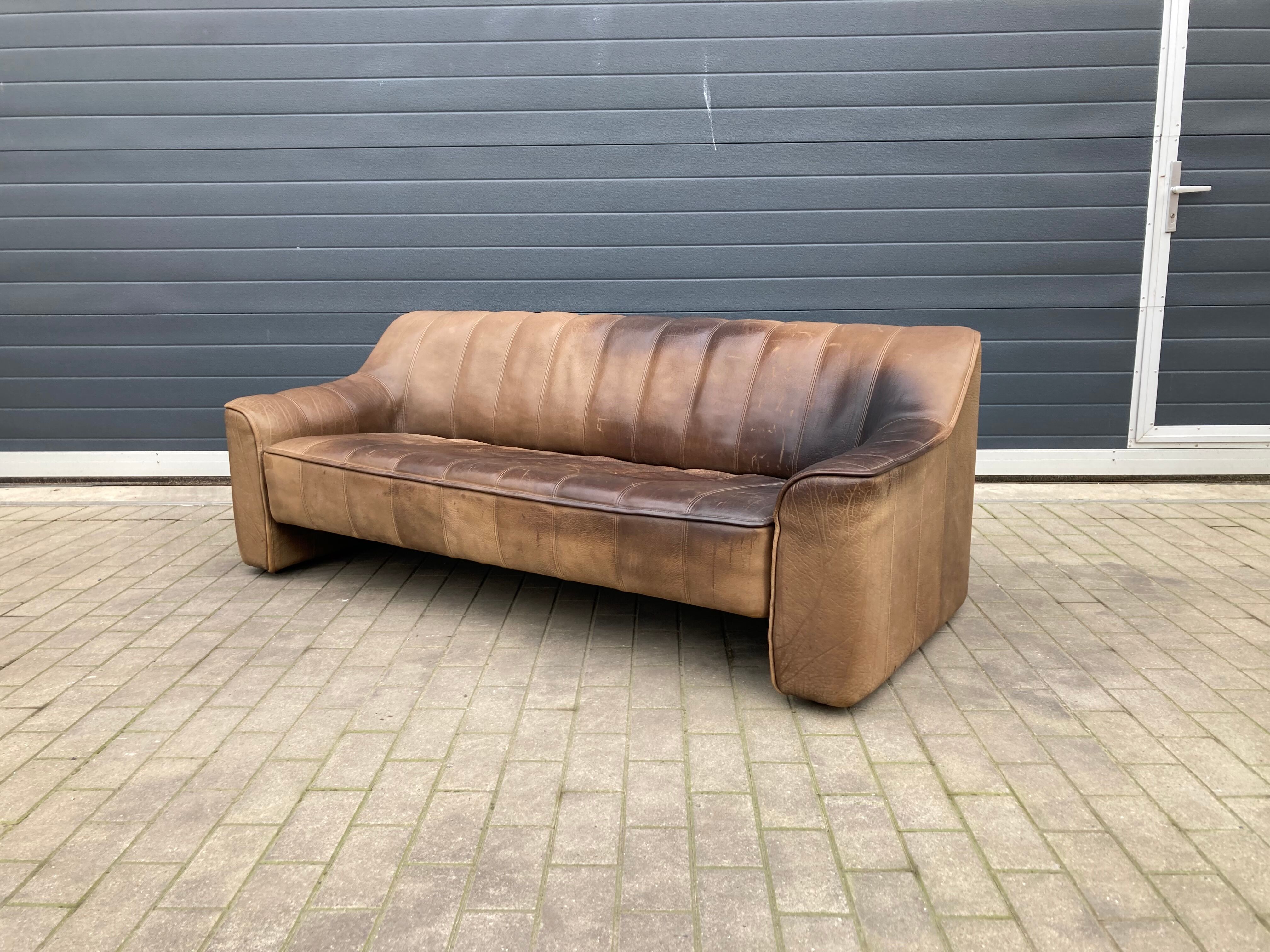 De Sede Ds44 3-seater Buffalo leather NECK 5mm