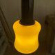 2 opaline suspensions by Massimo Vignelli vintage made in Italy.