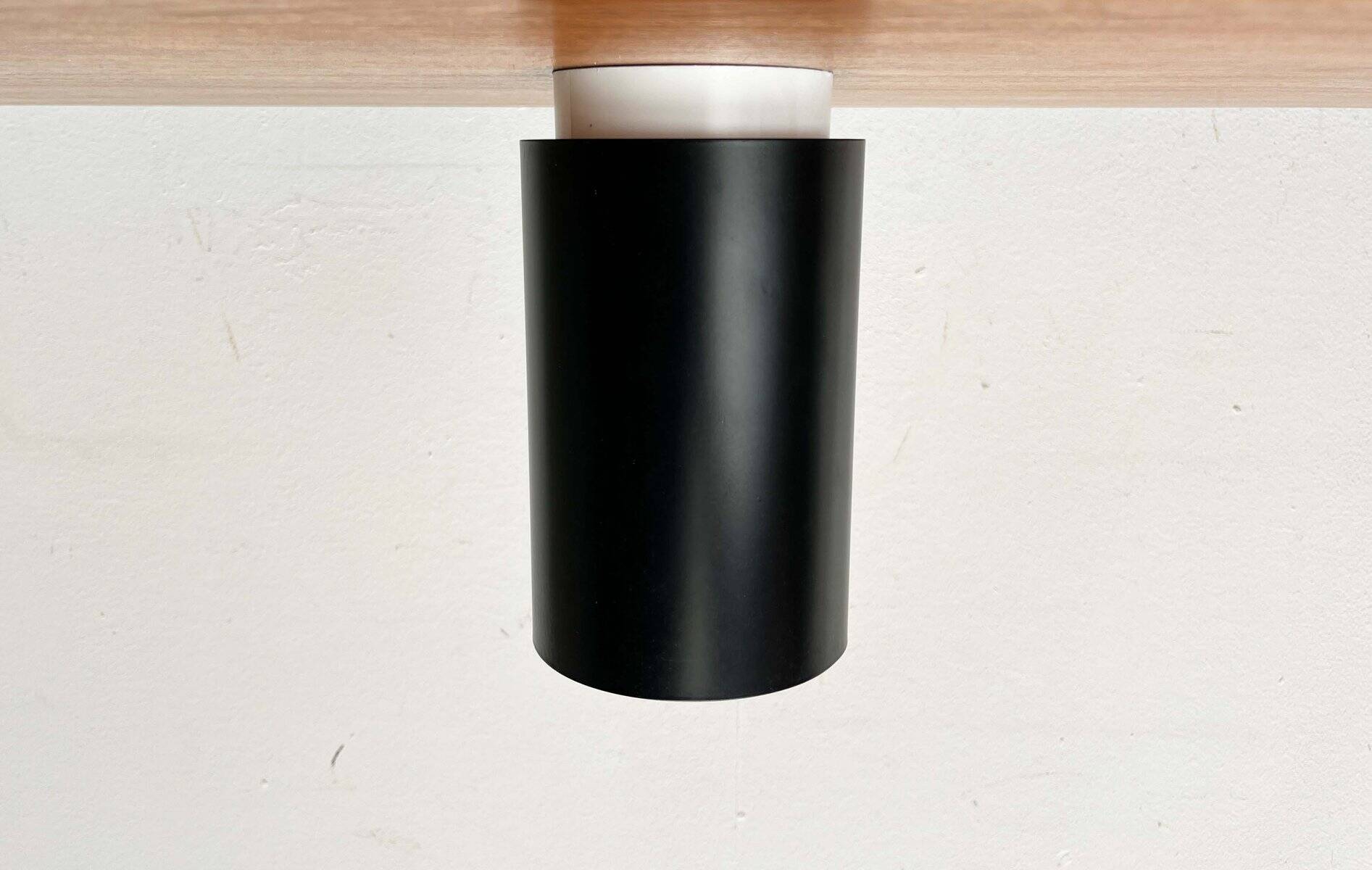 Vintage minimalist ceiling light from Ikea, 1980s.