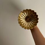 Vide poche coquillage doré