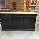 Patinated 3-door sideboard